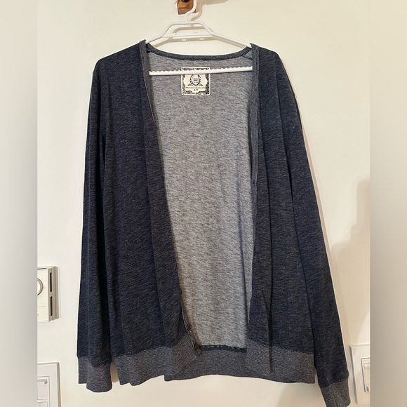 Le chateau men’s blue cardigan, size small - Picture 1 of 3
